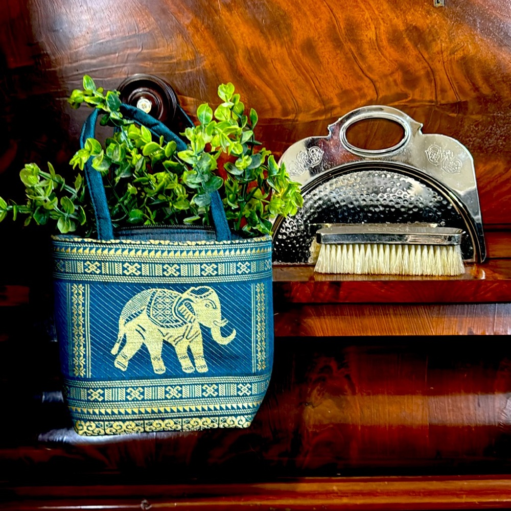 Vintage Faberware Crumb plate and brush